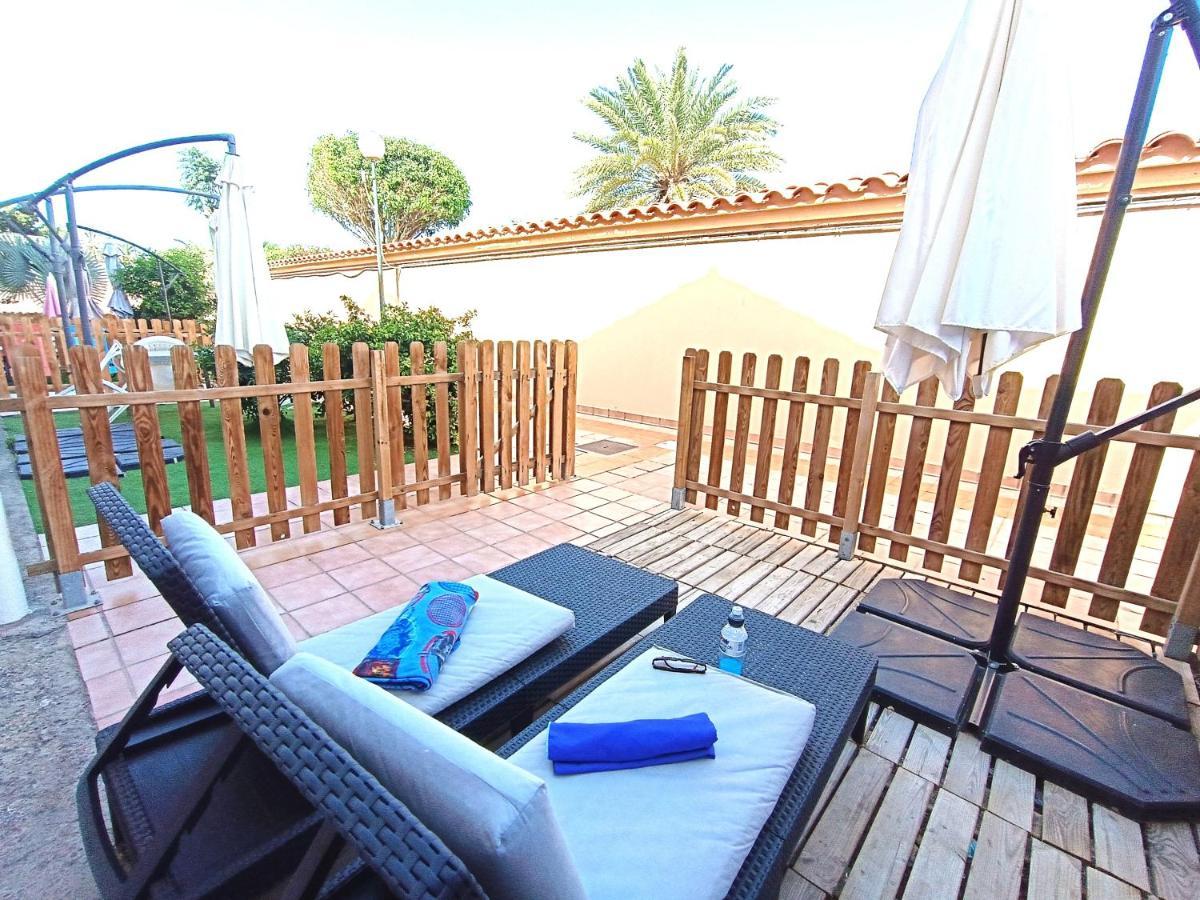 Cozy Bungalow Maspalomas Green Exteriör bild